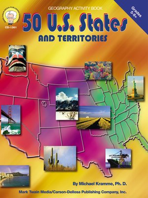 cover image of 50 U. S. States and Territories, Grades 5 - 8